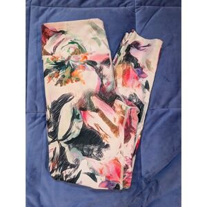 Betsey Johnson Performance Floral Leggings High Waisted - Size‎ S